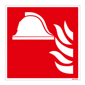 Brandschutzschild ISO 7010 / F004 Mittel und Gerät...