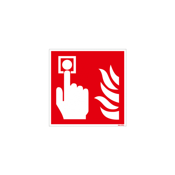 Brandschutzschild ISO 7010 / F005 Brandmelder