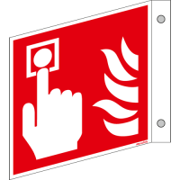 Brandschutzschild ISO 7010 / F005 Brandmelder