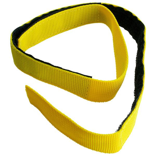 Klettband f&uuml;r Schlauchpaket, gelb, 700 x 25 mm