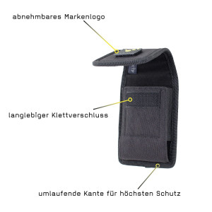 SMARTY PRO Smartphone Holster schwarz