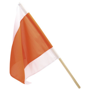 Warnflagge, 50 x 50 cm